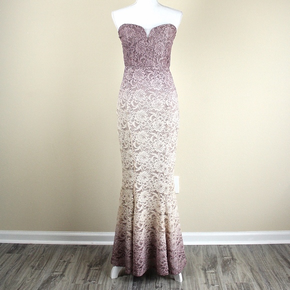 VENUS | Dresses | Venus Ombre Lace Long 